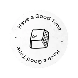 Have a good time Obytes sticker
