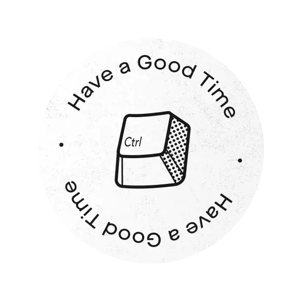 Have a good time Obytes sticker