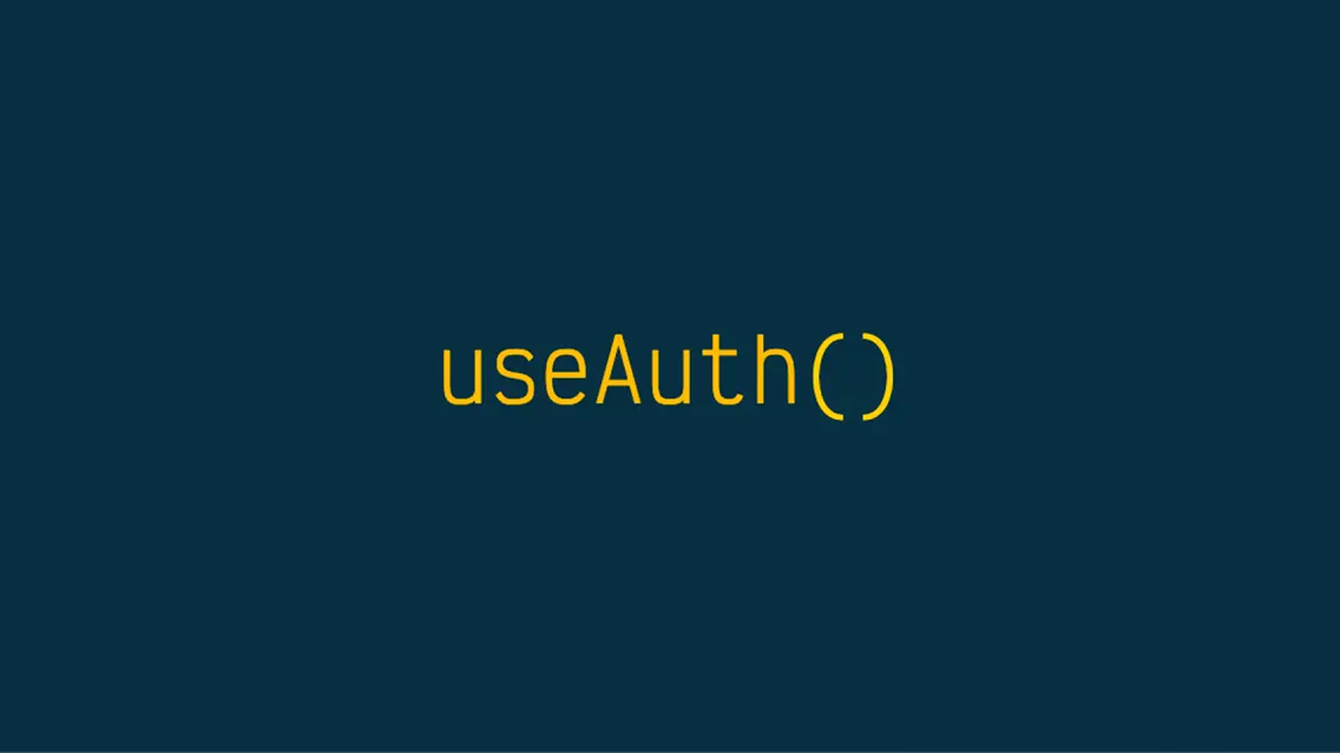 Authentication in React Native, Easy, Secure, and Reusable solution.